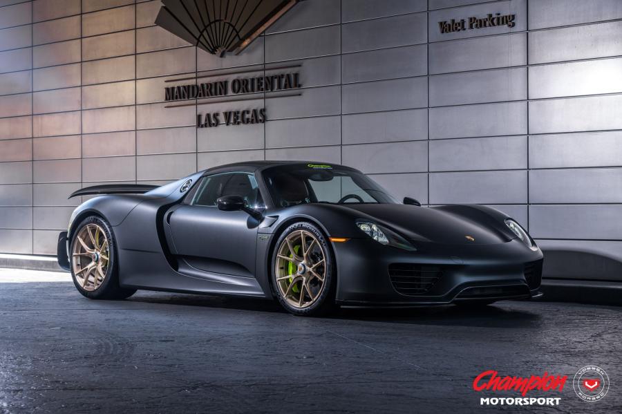Porsche 918 Spyder on Vossen Wheels (RS74) '2017